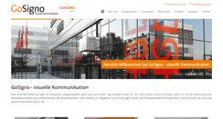 Desktop Screenshot of gosigno.de
