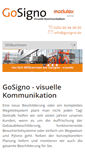 Mobile Screenshot of gosigno.de
